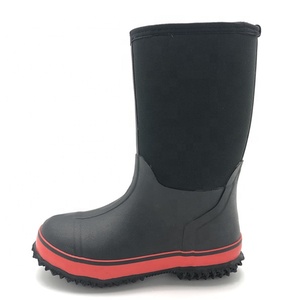 Botas de agua de lluvia para niños, botas de neopreno impermeables de goma - Product Image 2
