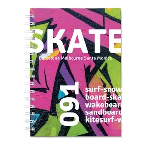 CUADERNO A5 CON ESPIRAL Y TAPA DURA - Product Image 1