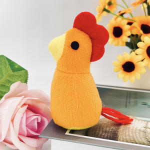 Mignon mini poussin en peluche cataire feuille Teaser jouet en stock vente en gros de jouets à mâcher pour animaux de compagnie pour chats Connotation chat jouet - Product Image 6