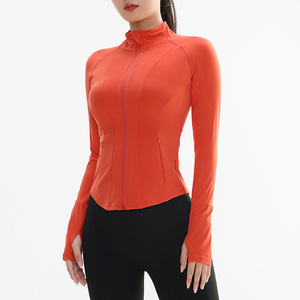 Camiseta Deportiva de Yoga para Mujer, Ligera, Transpirable, sin Costuras en el Cuello, Elástica en Cuatro Direcciones, de Secado Rápido, Talla Grande, Ajustada, para Ejercicio - Product Image 1