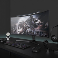 Barre lumineuse LED USB pour moniteur avec température de couleur réglable (3000K-6000K) et variateur d'intensité, design moderne pour une utilisation prolongée sur ordinateur