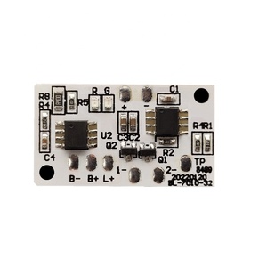 Pannello di Controllo Touch <span class=keywords><strong>LED</strong></span> RGB CCT Monocolore, Modulo PCB Dimmerabile Ricaricabile <span class=keywords><strong>5V</strong></span> per Lampade da Tavolo in Legno Fai-da-Te - Product Image 6
