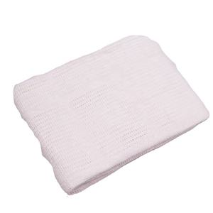 Couverture en coton douce et confortable, couverture thermique d'hôpital chaude, respirante et anti-surchauffe, couverture <span class=keywords><strong>cellulaire</strong></span> à mailles ouvertes - Product Image 2