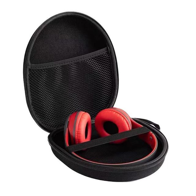 OEM ODM High Quality Factory Durable Travel Earphone Storage Bag Waterproof EVA Black Fashionable Earphone Case (Only Case)