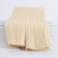 Trames invisibles de cheveux humains Remy 100% Premium Double trame de génie dessinée