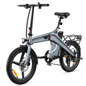 DYU T1 Electric Folding Bike 20 Inch 250W Brushless Motor lightweight ladies commuter <b>ebike</b> with removable lithium <b>battery</b> - Product Image 2
