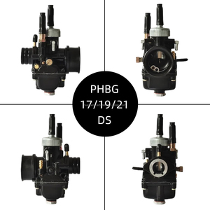 유럽 기화기 <span class=keywords><strong>Dellorto</strong></span> 블랙 PHBG DS 17 19 21mm 레이싱 공기 흡입구 MBK 50cc 90cc 엔진 2 행정 스쿠터 - Product Image 2