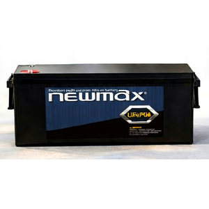 แบตเตอรี่ลิเธียมไอรอนฟอสเฟตแบบโซลิดสเตท 15 ก้อน รุ่น Newmax LFP200A 12.8V 200Ah 5000-Cycle สำหรับระบบไฟฟ้า รถกอล์ฟ และยานยนต์ไฟฟ้า - Product Image 1