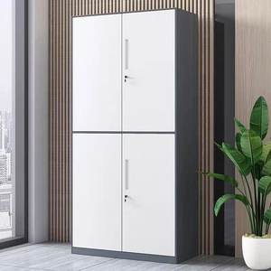 File Cabinet Office Furniture Modern Luxury Cupboard Metal <strong>Locker</strong> Storage Stainless Steel <strong>Filing</strong> Cabinets - Product Image 3