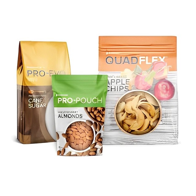 Hot Selling Flexible Packaging Mylar Bags Pet Plastic Custom Printed Food Packaging Bags With Zipper