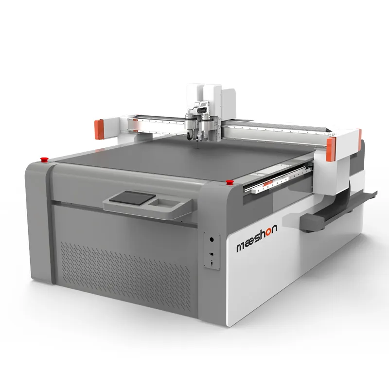 Meeshon Embalaje industria publicitaria cartón máquina de prueba de cartón corrugado papel de impresión máquina de corte de cartón