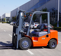Chariot élévateur diesel CPCD20 2 tonnes à prix usine, 4x4, mât à deux/trois étages, déplaceur latéral hydraulique, équipement à force de levage élevée
