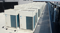 Climatiseur VRV/VRF 220V R410A multi-unités pour grands espaces commerciaux