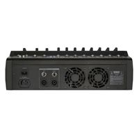 Console de mixage audio amplifiée professionnelle avec effets DSP, Bluetooth, USB, MP3 pour scène, mariage, DJ, système sonore
