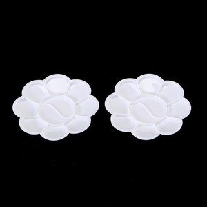<b>Mini</b> Plum Blossom Paint Palette Set Plastic <b>Bubble</b> Box for Watercolor Acrylic Nail Art DIY - Product Image 4