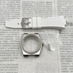 <span class=keywords><strong>Reloj</strong></span> Personalizado con Logotipo, <span class=keywords><strong>Caja</strong></span> de Acero Inoxidable de 31.8 mm, <span class=keywords><strong>Movimiento</strong></span> NH35/NH36, Correa de Goma, Accesorios para <span class=keywords><strong>Reloj</strong></span>, Resistente al Agua - Product Image 4