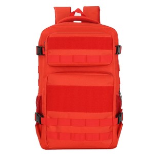 Mochila Táctica de Gran Capacidad, Color Rojo, para Deportes al Aire Libre, Unisex - Product Image 1