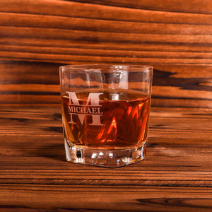 Ensemble de carafe à whisky avec verres, boîte en bois gravée, articles de bar à whisky pour homme, idées cadeaux, verre à bourbon pour policier - Product Image 5