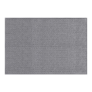 Tapete Tejido Rectangular de Lino Antideslizante de Color Sólido para Sala de Estar - Product Image 1