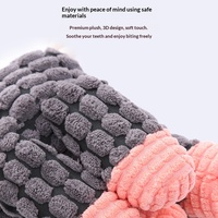 Jouet à mâcher durable en peluche pour chiot, moderne et élastique, pour le nettoyage et le nettoyage des dents, anti-fuite, pour petits chiens