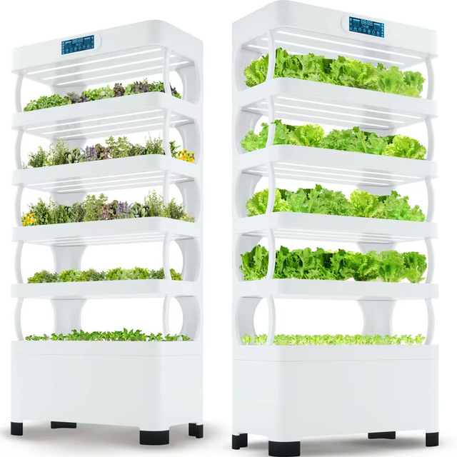 Intelligent Hydroponic Growing System Led Grow Lights Vertical Hydroponic Automated Grow System