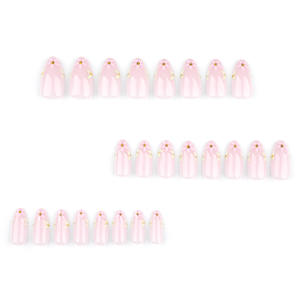 <span class=keywords><strong>Uñas</strong></span> <span class=keywords><strong>postizas</strong></span> <span class=keywords><strong>de</strong></span> almendra <span class=keywords><strong>de</strong></span> longitud media, puntas <span class=keywords><strong>de</strong></span> <span class=keywords><strong>uñas</strong></span> <span class=keywords><strong>de</strong></span> flores rosas, Kits <span class=keywords><strong>de</strong></span> <span class=keywords><strong>uñas</strong></span> a presión <span class=keywords><strong>para</strong></span> mujeres y <span class=keywords><strong>niñas</strong></span> - Product Image 3