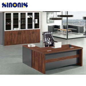Sinonis Popular Hot Sale White Lacquer Office Table Computer Printer Table Designs - Product Image 2