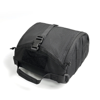 WHCSJ Sac tactique léger pour casque, stockage rembourré, conception MOLLE pour motos et équipements de sport en plein air