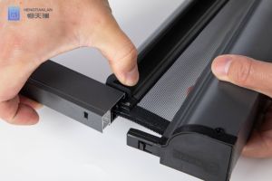 Modern Custom Easy Install Aluminum Frame <strong>Roll</strong> <strong>up</strong> Insect Mosquito Dust Proof Net <strong>Screen</strong> <strong>Window</strong> Roller Retractable <strong>Screen</strong> <strong>Window</strong> - Product Image 6