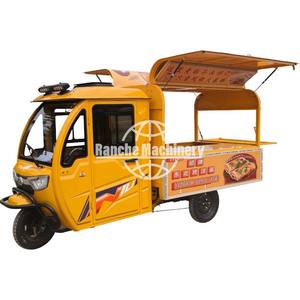 Nouveau tricycle électrique en acier inoxydable à 3 roues, chariot de nourriture, suivi GPS pour restaurants, usines de hot-dogs et de crèmes glacées - Product Image 2