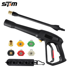 Pistola de Agua a Alta Presión Dr. Lotte de 31.5 Pulgadas y 4000 PSI con Flujo Ajustable, Kit para Lavado de Autos - Product Image 4