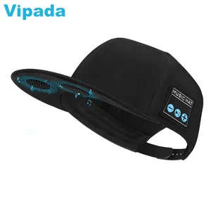 Top Speaker Topi Keras Bluetooth Topi Speaker Bisbol Musik Nirkabel dengan Speaker Bluetooth