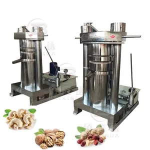 commercial almond Oil Press Machine and Cold press cocoa butter hydraulic oil extraction machine