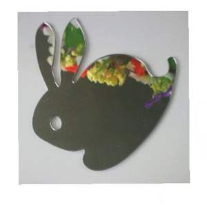 독특한 모양의 맞춤형 2mm 두꺼운 접착 뒷판 아크릴 거울 시트 - Product Image 5