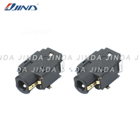 Connecteurs de tube audio PJ 208 SMT 16P 8P, prise téléphonique PCB 2,5 mm mâle, courant nominal, type MCX