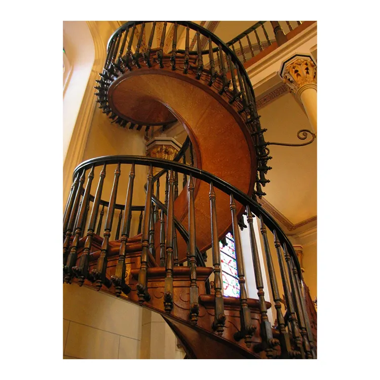 Classic Steel Spiral Staircase wrought iron spiral stairs