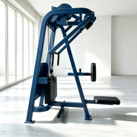 Máquina de Gimnasio Ajustable con Peso de Acero para Entrenamiento de Fuerza: Pecho, Espalda, Deltoides, Remo Sentado, Pila de Pesas de 143 kg