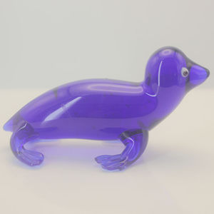 Benutzer definierte große mund geblasene Murano Lampwork Glas meeres tiere Figur Wal Hai Siegel Delphin Dekoration - Product Image 2