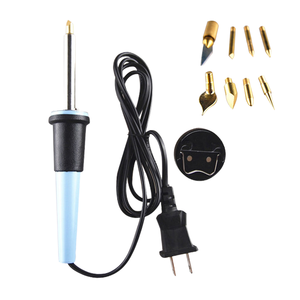 Kit de Herramientas de Pirograbado de Alta Calidad con Temperatura Ajustable para Pinceles de Grabado, Utilizado <span class=keywords><strong>en</strong></span> Artesanías de <span class=keywords><strong>Cuero</strong></span> y Proyectos de Arte DIY - Product Image 1