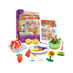 茎玩具制造商儿童早教脑智能厨房科学实验工具包男孩和女孩