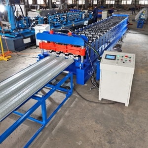 Machine de profilage de tôles métalliques robuste pour la fabrication de panneaux de toiture et de planchers en acier, personnalisable - Product Image 2