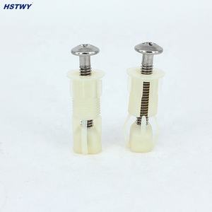 HL111-1 facile installazione coprisedile WC <span class=keywords><strong>per</strong></span> ciotola bulloni Kit di riparazione/accessori WC <span class=keywords><strong>per</strong></span> bagno coprivaso vite di fissaggio - Product Image 1