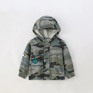 Vêtements en coton pour bébés, mélange aléatoire tendance, cardigan, pantalon, design Père Noël, vêtements d'automne et d'hiver, veste, manteau - Product Image 3