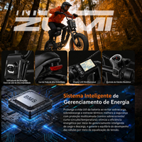 Vélo électrique personnalisé ZUMI US Brazil Stock 1000W, pneus larges, suspension intégrale, adulte, tout-terrain, vente en gros d'usine, OEM, ODM