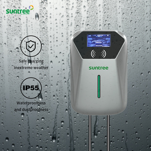 AC EV type2 wallbox estándar europeo EV cargador 7.4KW residencial EV cargador bajo <span class=keywords><strong>precio</strong></span> cargador de coche eléctrico con energía solar - Product Image 1