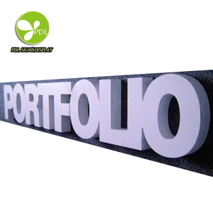 Publicité extérieure de haute qualité 3D dimensionnelle PVC mousse géante enseigne LED personnalisée IP65 étanche pour la décoration d'éclairage de magasin - Product Image 1