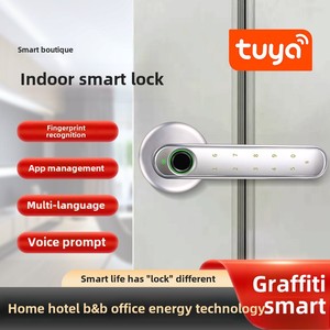 Serrures intelligentes Tuya les plus vendues, étanches, pour portes à tenon, conversion Wi-Fi, Cerraduras Inteligentes Para Vidrios pour bois - Product Image 4