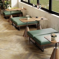 Banc de restaurant mural en PU de style vintage, idéal pour les cafés, salons de thé, bars à desserts et librairies