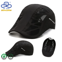 Gorra Ivy Transpirable de Estilo Urbano Informal con Malla Negra para Uso Diario al Aire Libre Unisex, con Logotipo Personalizado OEM ODM