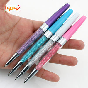 Bolígrafo de Metal con Cristal y Logotipo Personalizado para Chicas, Ancho de Escritura de 1.0 mm, Regalo Promocional - Product Image 4